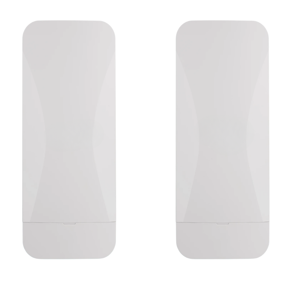 Dual LAN 5.8GHz Long Range Wireless Bridge IP65 Outdoor WiFi CPE with One-Click Pairing