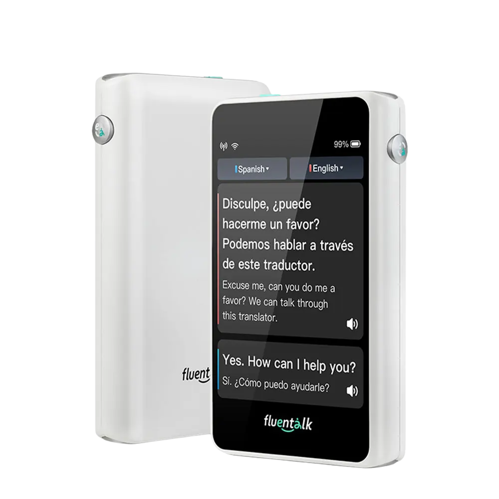 Mini Travel Translator with Touchscreen and Global Data