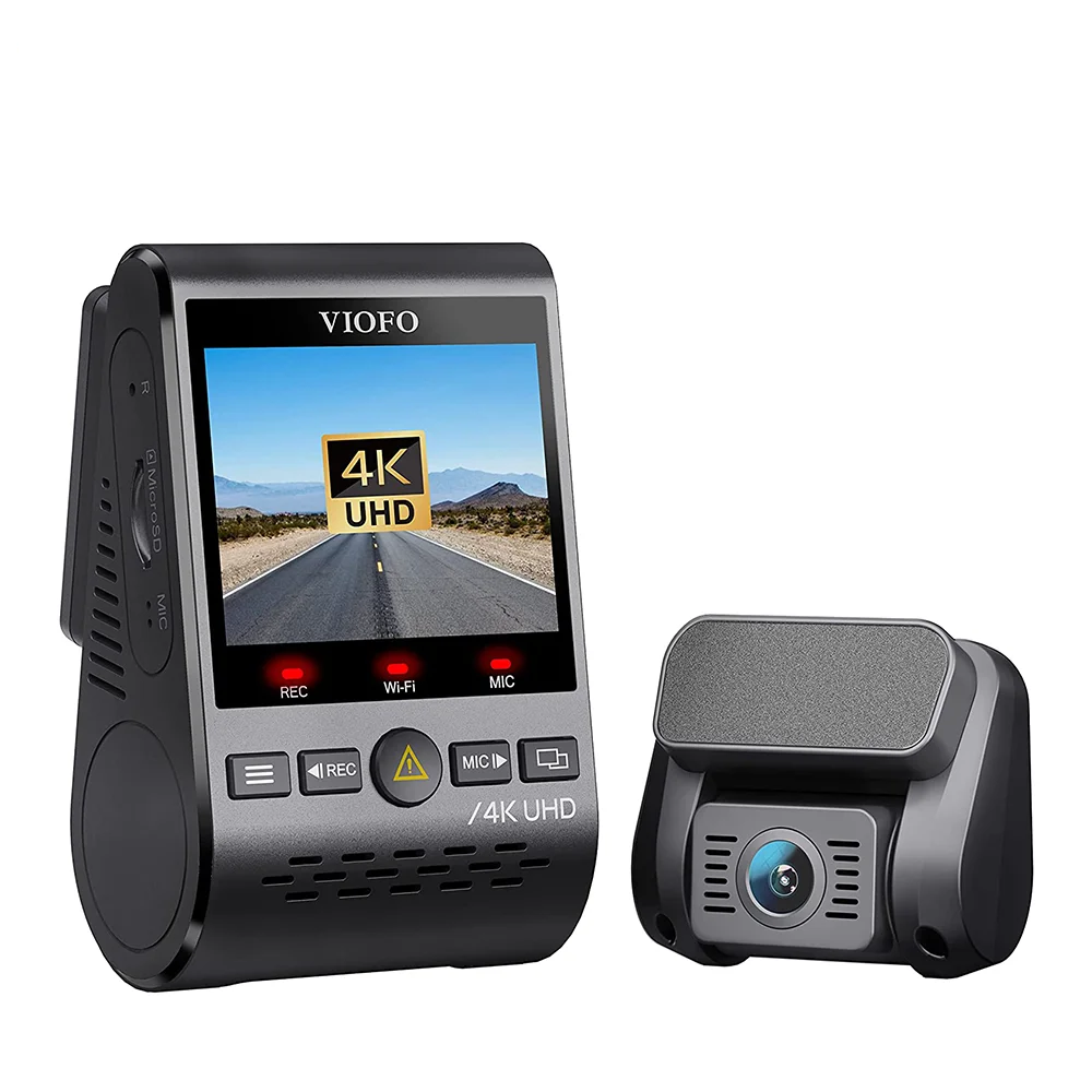 Ultra HD Dual Channel Dash Cam with Parking Mode