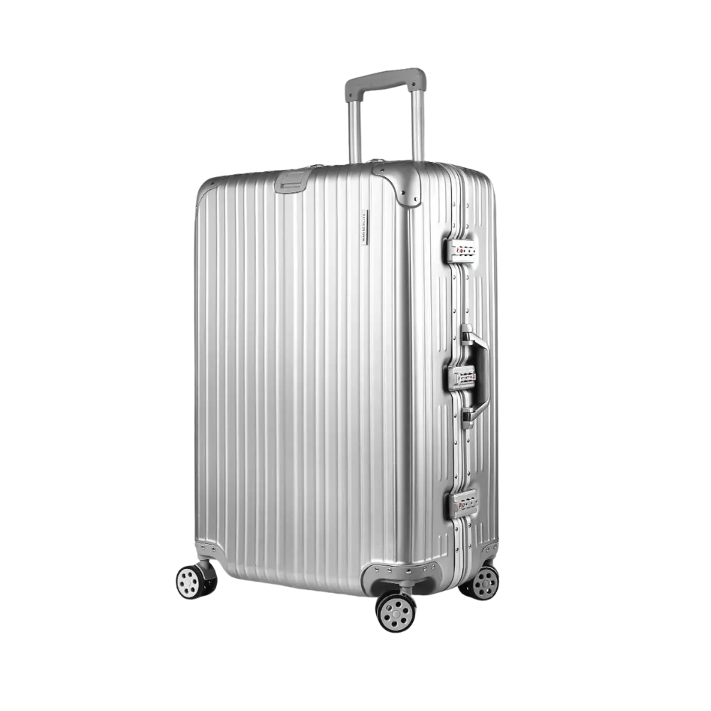 Lightweight 28" Aluminium Luggage Set – TSA Secure Travel Suitcases with Spinner Wheels
