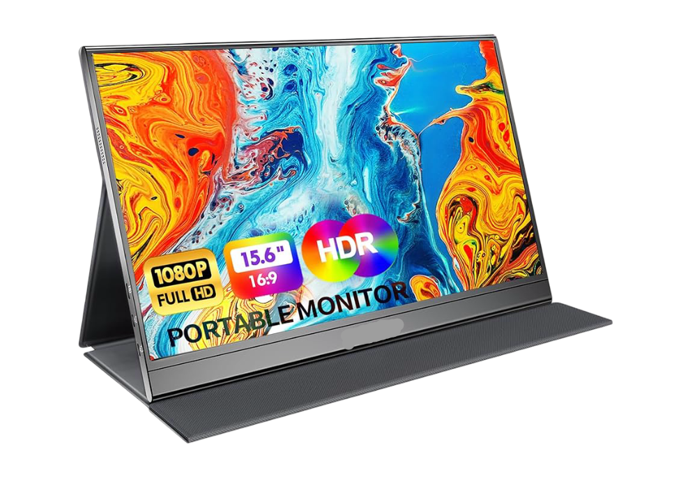 Wireless 15.6" LED Monitor – Full HD, USB-C, HDMI