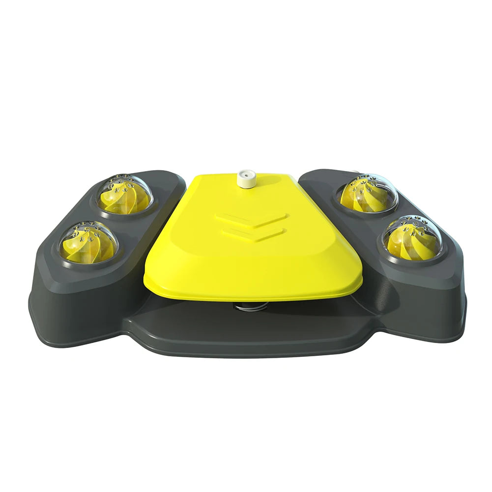 Interactive Dog Water Dispenser, Adjustable Cooling Fountain