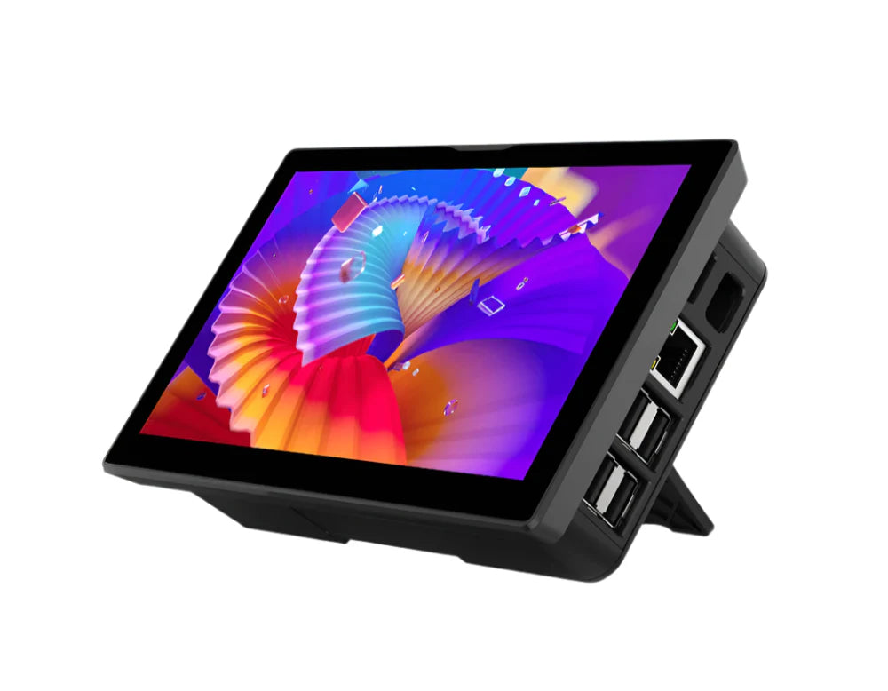 Portable 8" IPS HDMI Monitor with Touchscreen & Dual Speakers – 1280x800