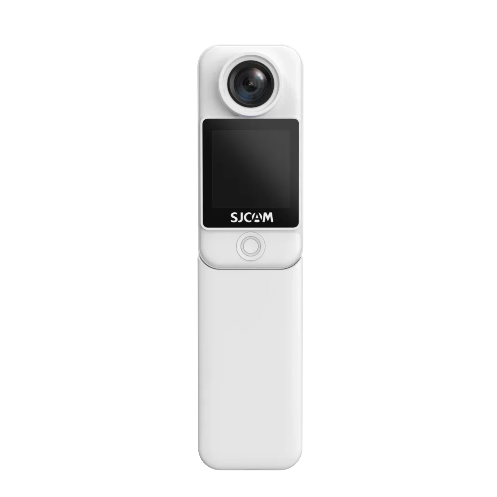 White C300 4K Action Cam with Dual Screen Waterproof