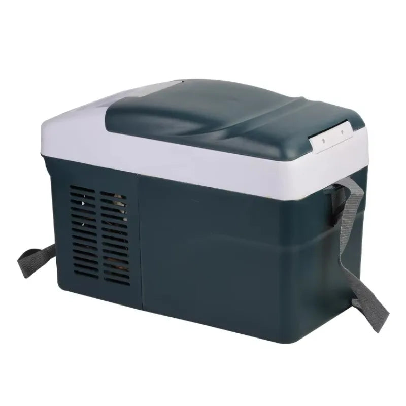 Mini Electric 15L Car Fridge Freezer for Home & Travel Blue