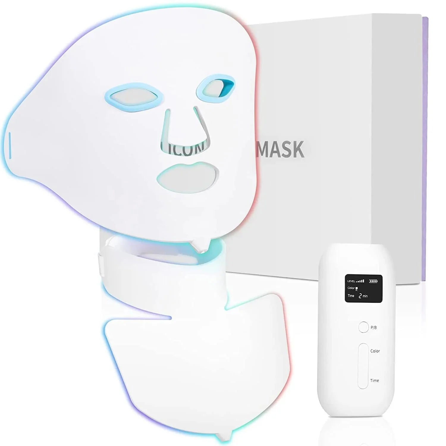 Anti-Aging LED Face & Neck Mask with Red Light – AU Plug