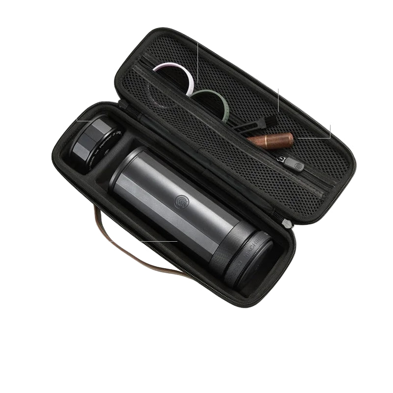 Portable Automatic Espresso Machine Stainless Steel Outdoor Travel Coffee Maker