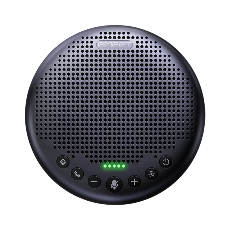 Cordless Conference Speaker with 8-Mic 360° Audio Speakerphone