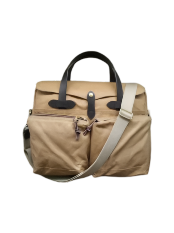 Retro Canvas Travel Bag 40x32x9cm with Zipper Closure