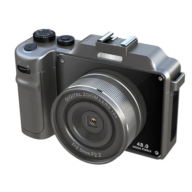 Travel Vlogging Camera 4K HD with 18X Zoom & Mic Input