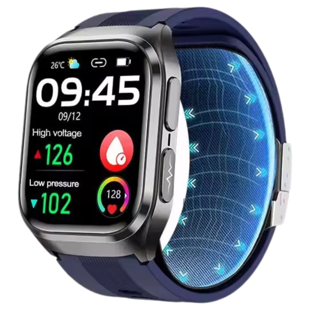 Waterproof NFC Smartwatch with Heart Rate and Blood Oxygen