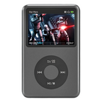 128GB MP3 Music Player with Bluetooth, HiFi Sound, FM Radio & Video Playback