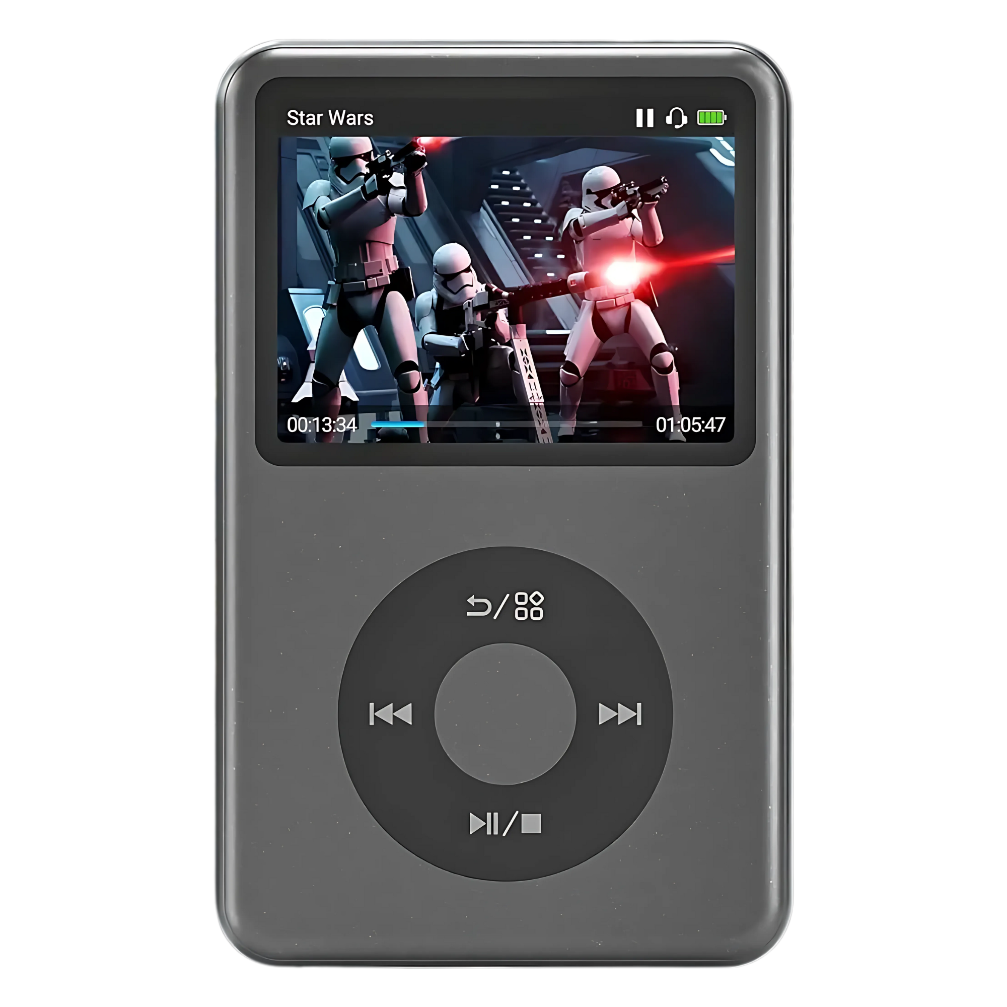 128GB MP3 Music Player with Bluetooth, HiFi Sound, FM Radio & Video Playback