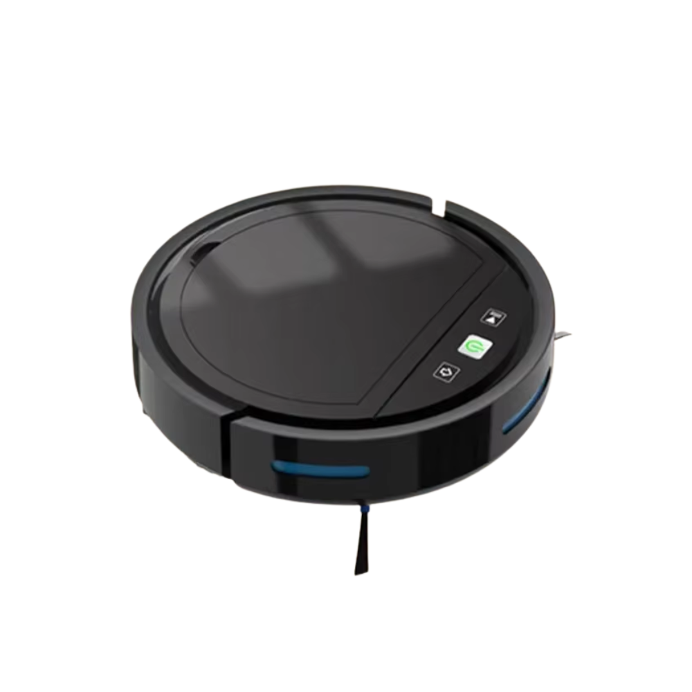 2-in-1 Robot Vacuum & Mop with Remote Control and Compact Design
