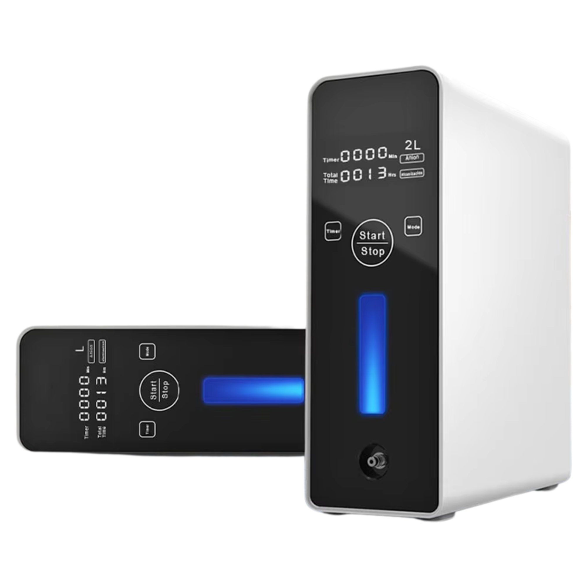 Portable 2L Oxygen Concentrator – Adjustable Flow, Quiet Operation, for Home and Travel Use