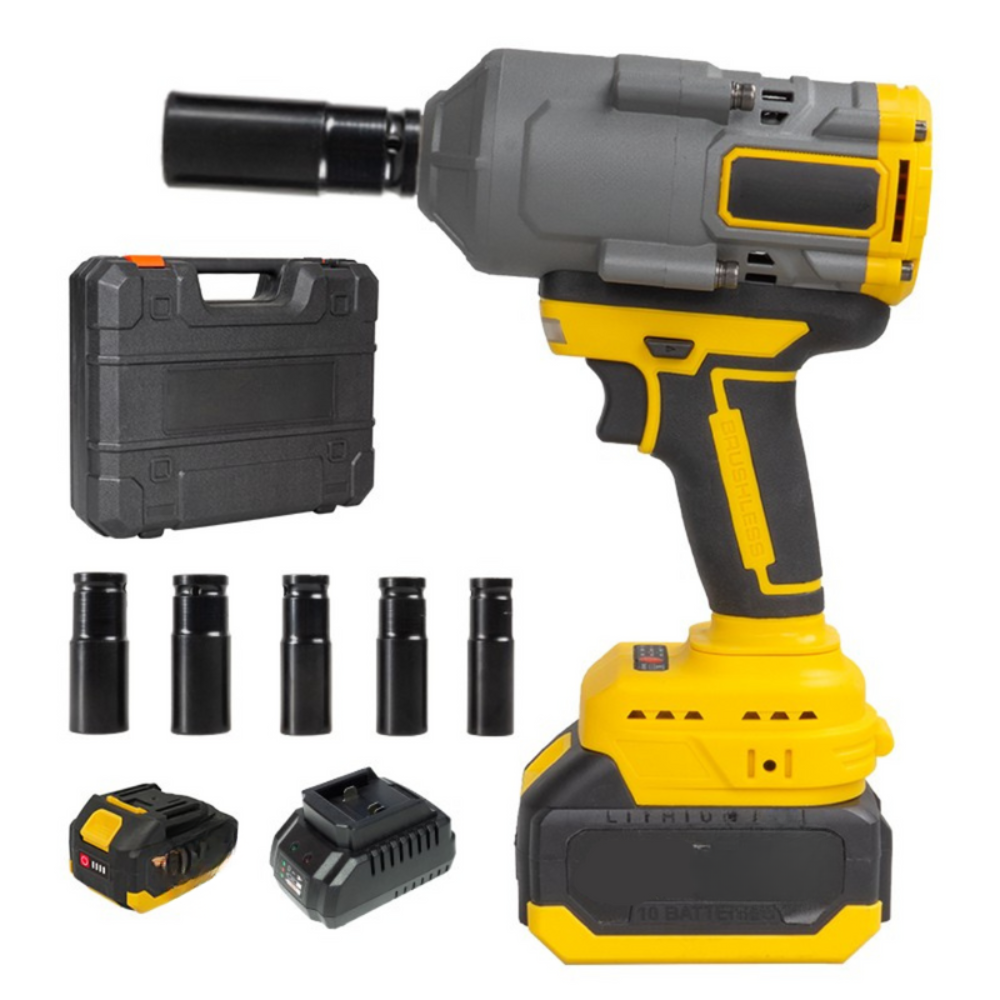 21V Electric Impact Wrench 1350Nm Torque with 1/2" Square Drive