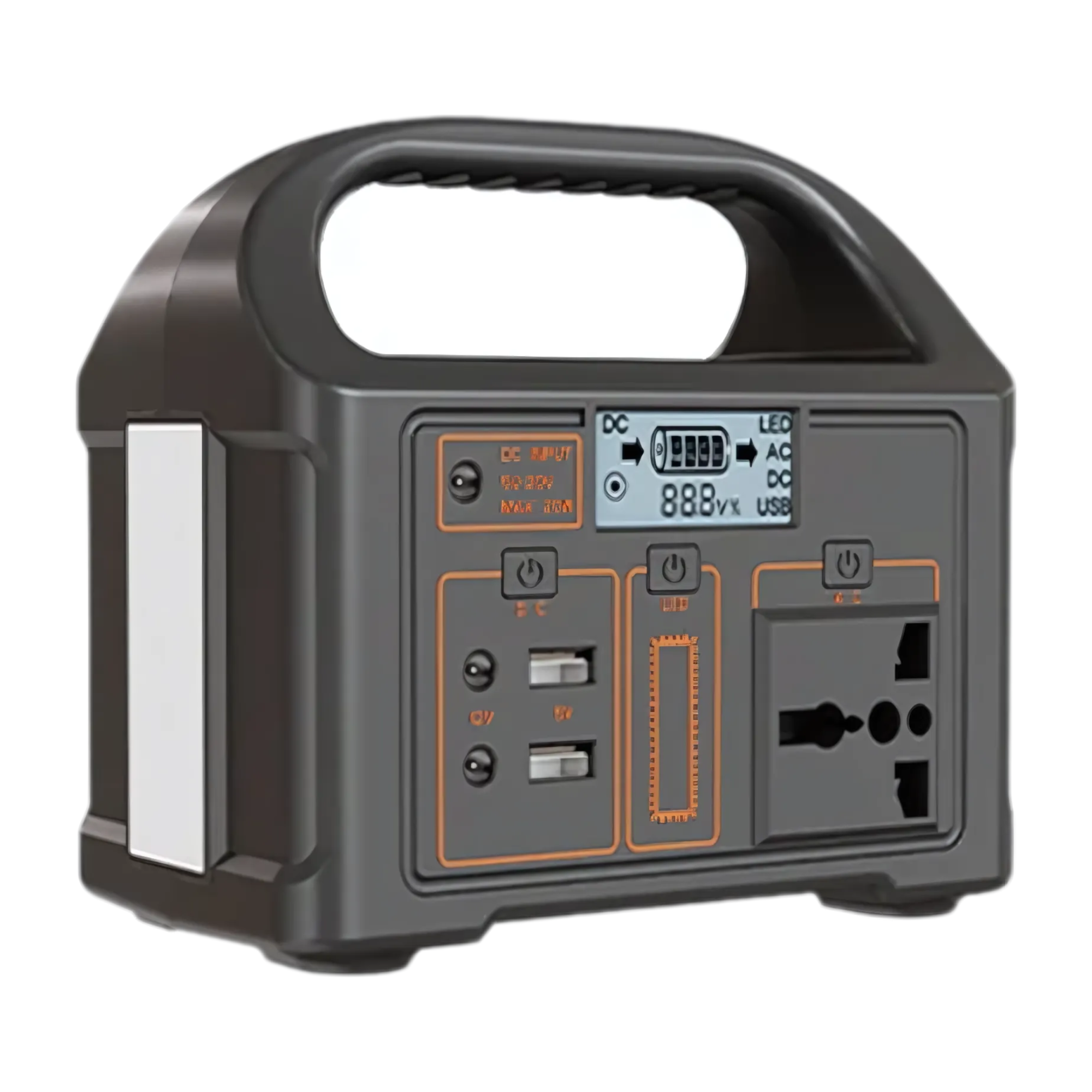 100W Portable Emergency Power Station with LED Light