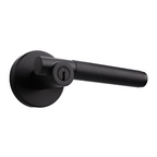 Modern Bedroom & Bathroom Door Handle Lock – Zinc Alloy with Copper Cylinder