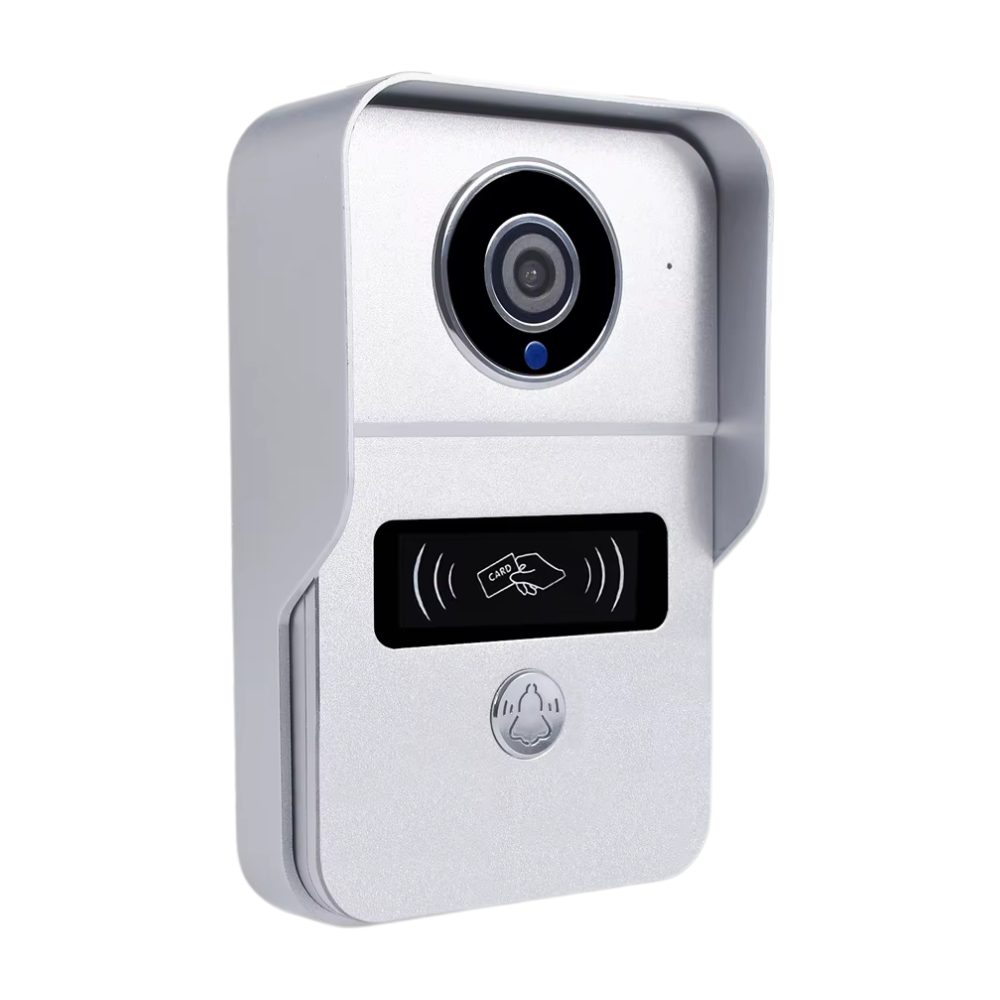 1080p 10" Touchscreen WiFi Video Doorbell – TUYA Intercom with Motion Detection & 32GB Storage