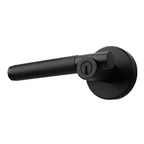 Modern Bedroom & Bathroom Door Handle Lock – Zinc Alloy with Copper Cylinder
