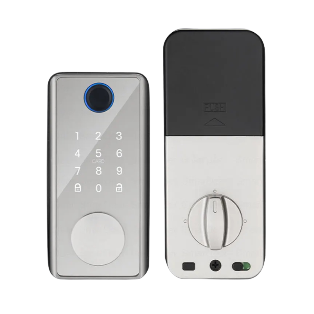 Smart Electronic Door Lock with Fingerprint, Keypad & Bluetooth App Control