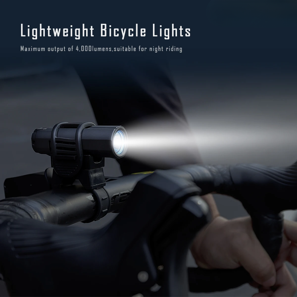 Ultra-Bright Waterproof EDC Torch 4000 Lumen, Camping & Outdoor Use