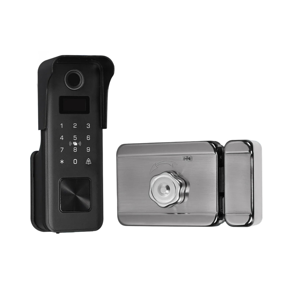 Smart Fingerprint Door Lock with Multiple Unlock Methods & Low Battery Alarm