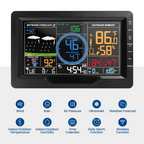 8-in-1 Multifunction Weather Station with Outdoor Sensor