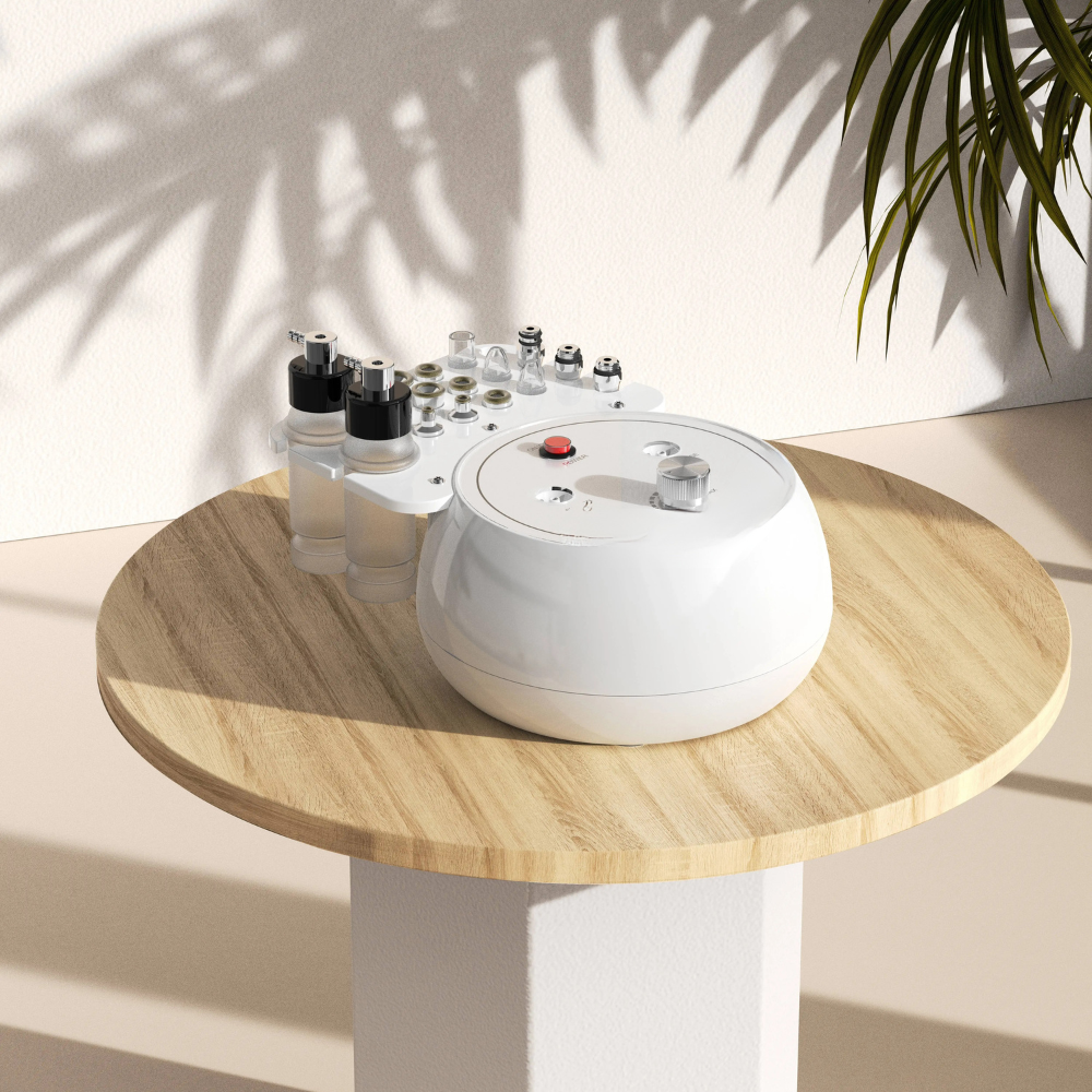 Home Spa Microdermabrasion Machine 3-in-1 Exfoliation & Vacuum Therapy