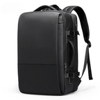 Expandable 45L Anti-Theft Backpack for Work and Travel