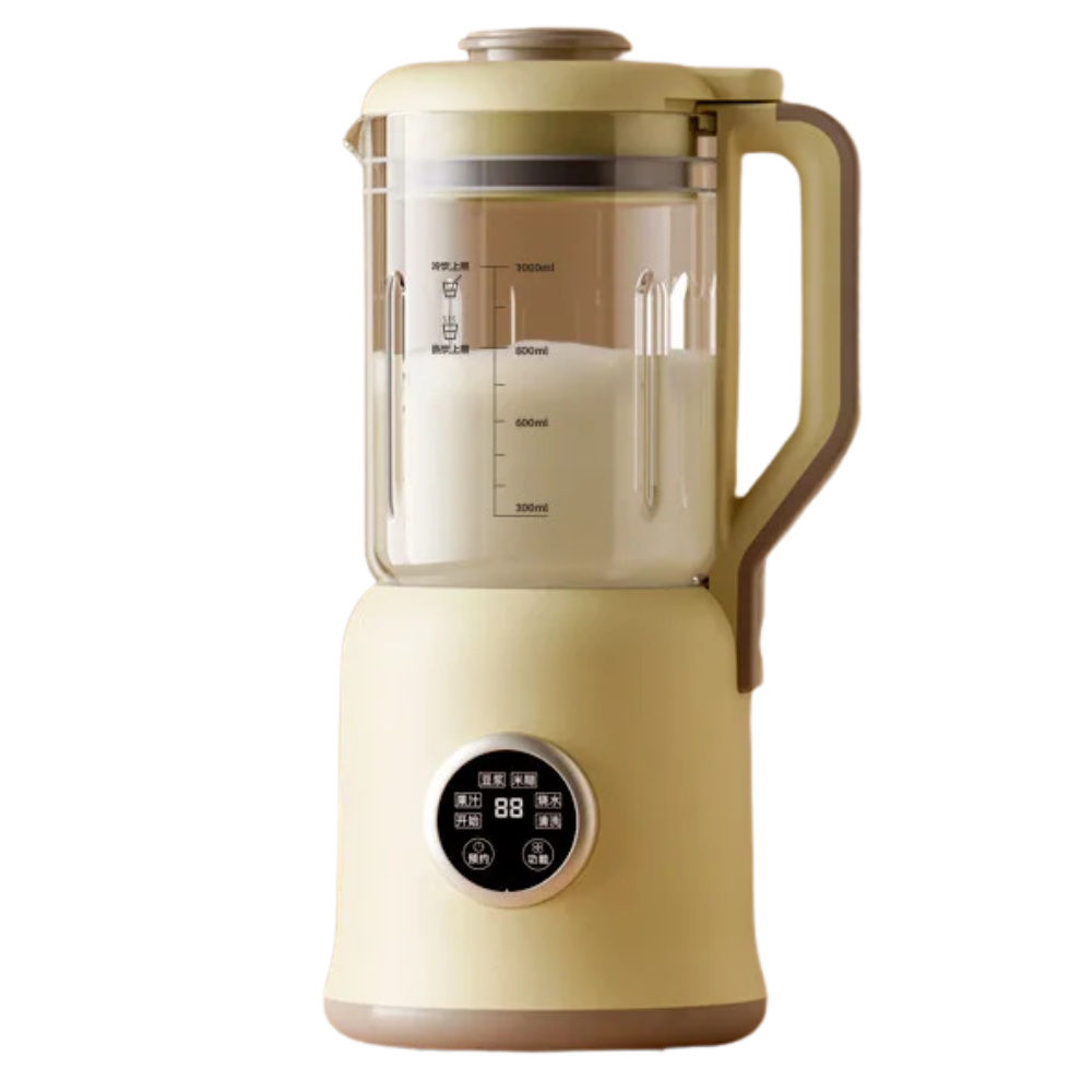 1L Electric Soy Milk Maker with Juicer & Blender Functions – Stainless Steel Blades