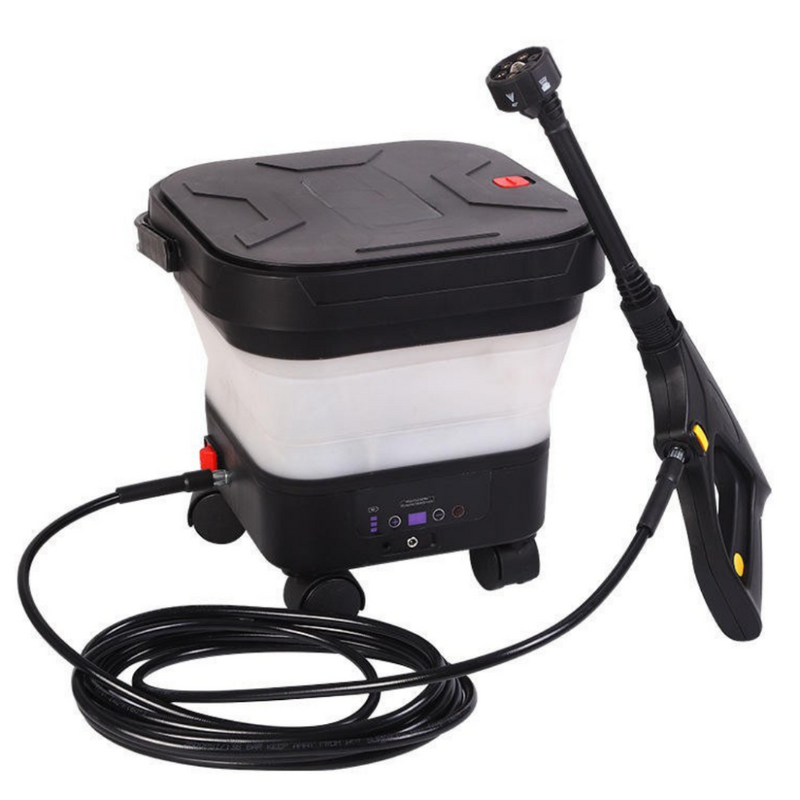 Portable Cordless Car Washer 6-in-1 Spray Gun 36 Bar Rechargeable Pressure Cleaner
