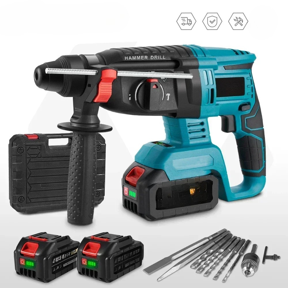26MM Brushless Electric Hammer Drill for Home DIY Projects