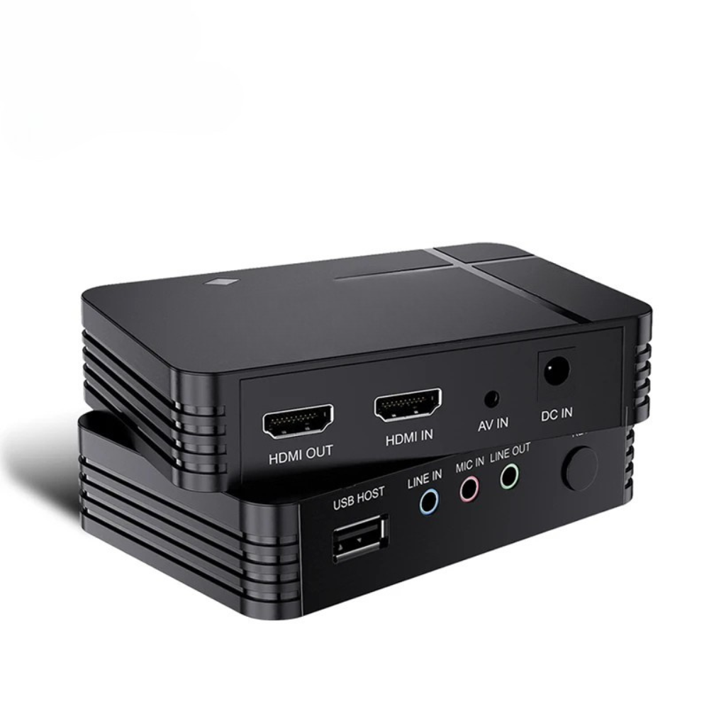 1080p HDMI AV Capture Card with USB Recording