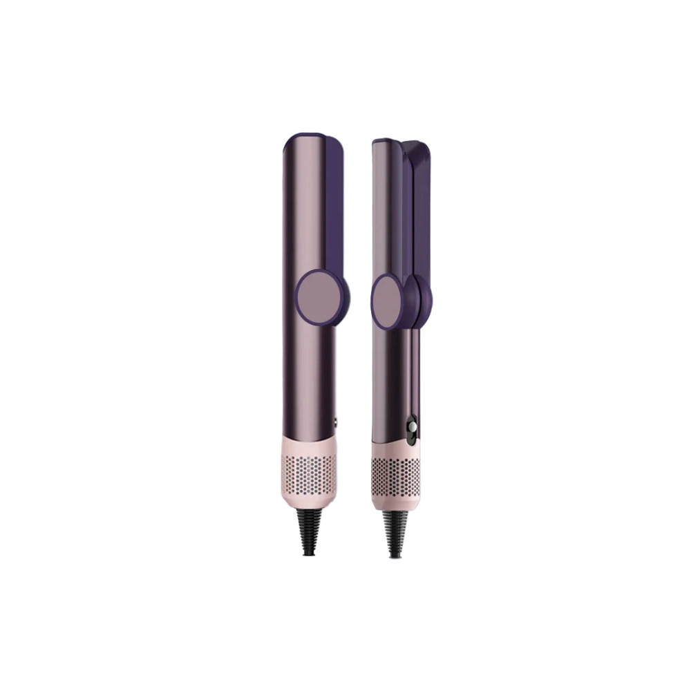 2-in-1 Hair Straightener & Dryer with Negative Ions and 3 Heat Modes