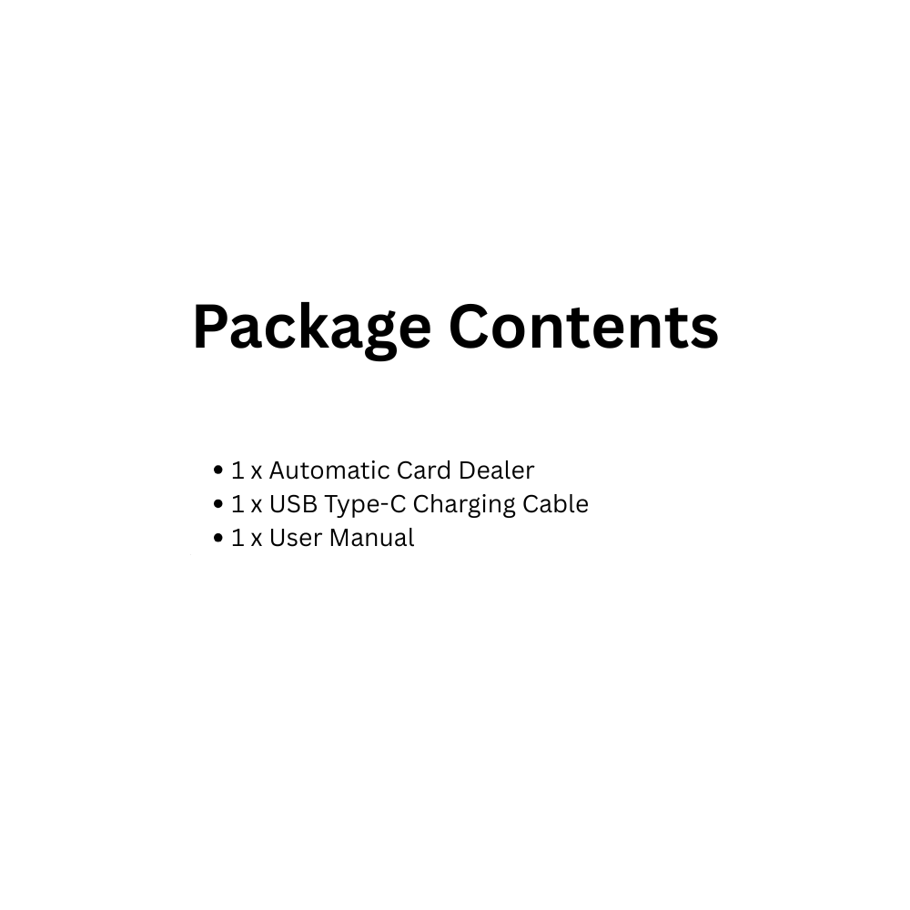 Automatic Card Dealer with OLED Display & AI Shuffle – Supports 2–12 Players