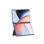 15.6" Folding Dual Portable USB-C Monitor – IPS Full HD Display with Stand & HDMI Support
