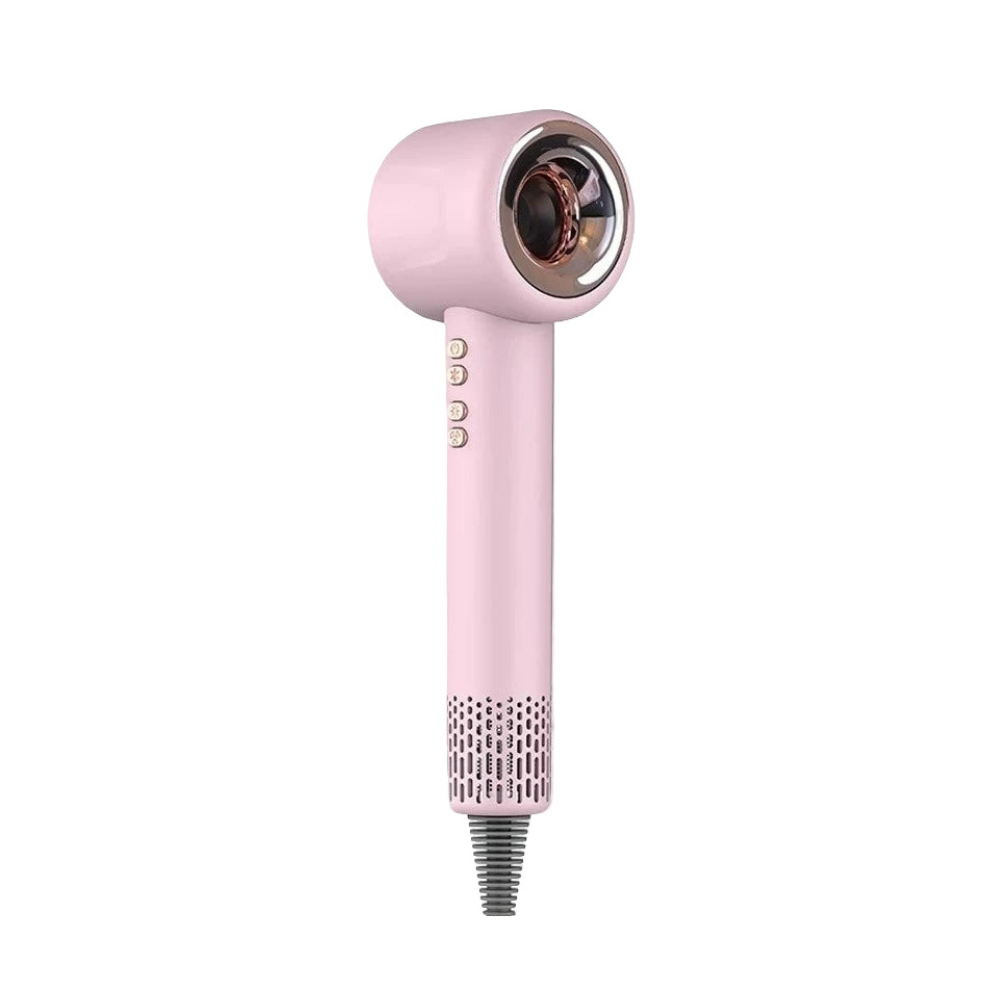 1500W Leafless Hair Dryer with Negative Ion Technology & 4 Speed Modes
