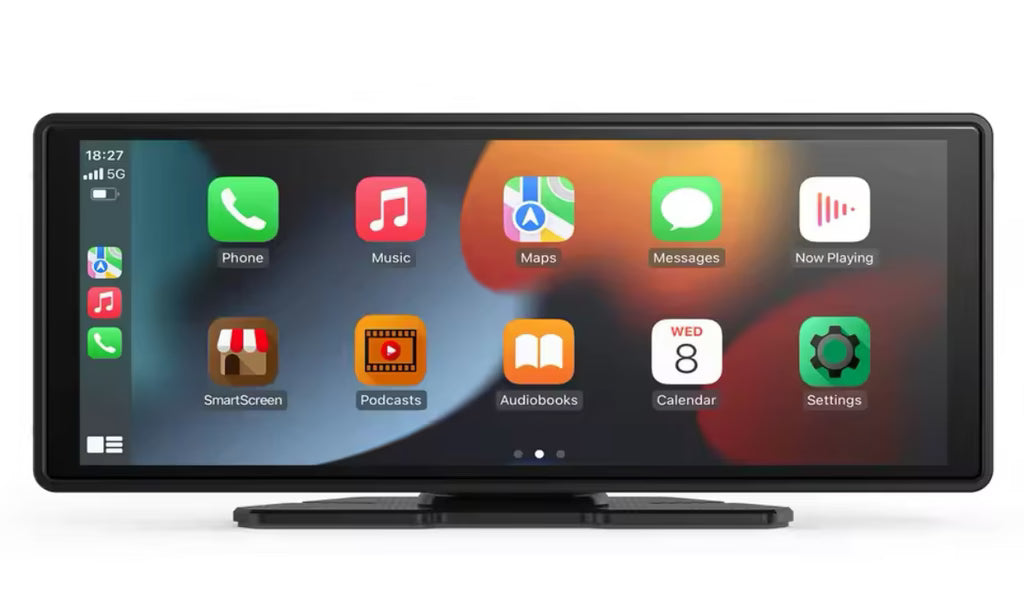 10.26" Wireless CarPlay & Android Auto Touchscreen with Rear Camera, FM/AUX Audio