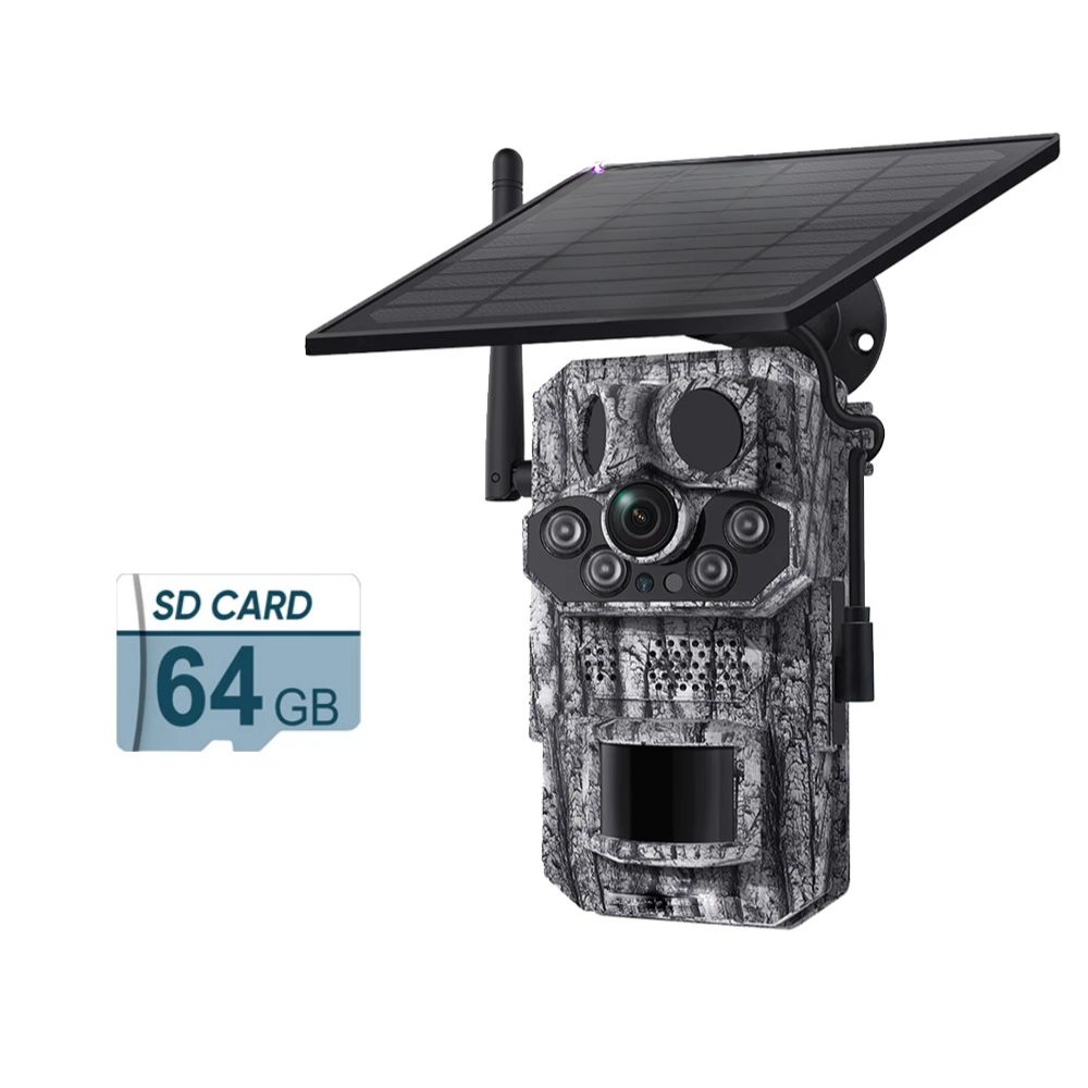 Outdoor 4G Solar Security Camera 0.2s Trigger