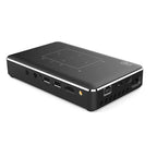Compact Home Theater Projector 854x480 Dual-Band WiFi Auto Focus & Corner Keystone Black
