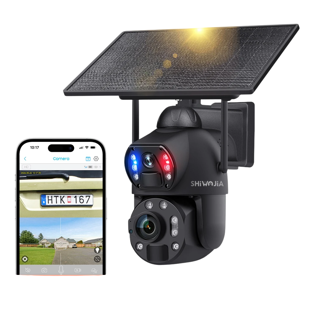 8MP 36x Zoom Solar WIFI Outdoor Security Camera