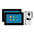 Wired & Wireless POE Video Intercom Doorbell Kit for Villa, Apartment & Home Security
