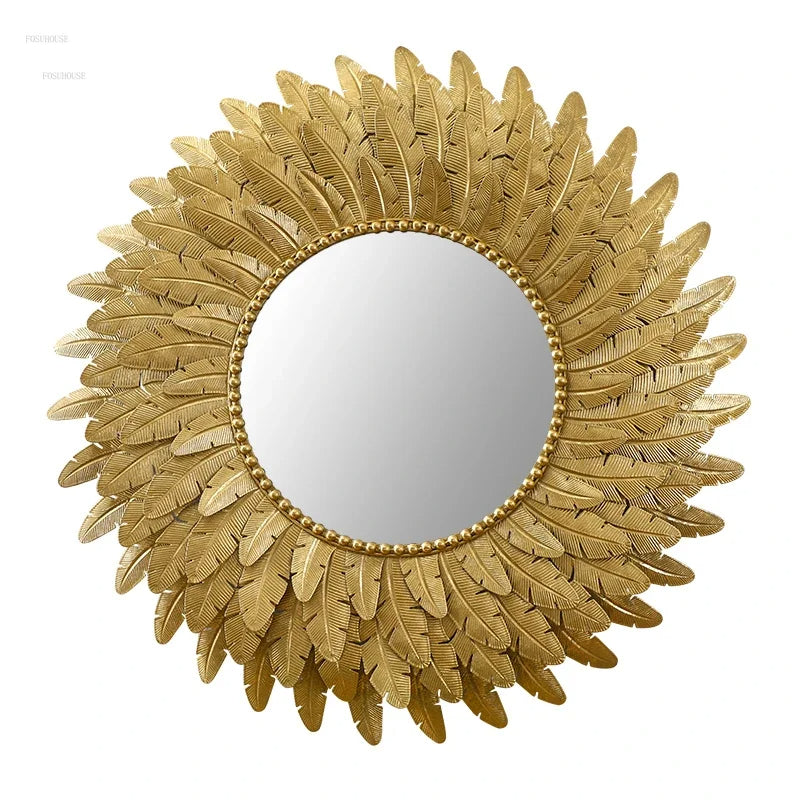 90x90CM Round Makeup Mirror for Home or Vanity Wall Decor