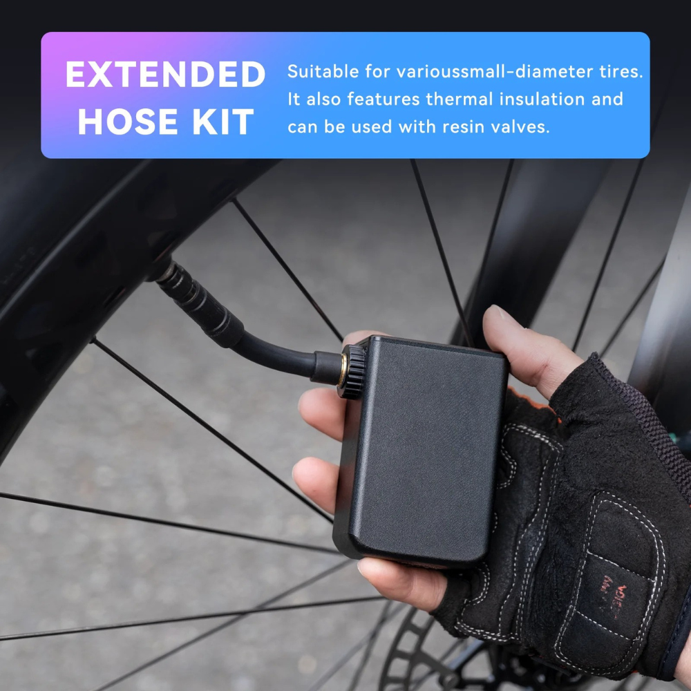 CYCPLUS AS2PRO MAX Mini Portable Electric Bike Tire Pump 120PSI Max Inflator Presta Schrader Valve Outdoor Bike Accessories