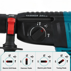 26MM Brushless Electric Hammer Drill for Home DIY Projects