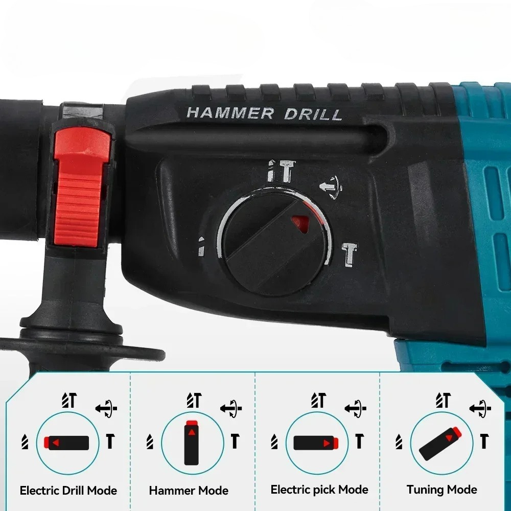 26MM Brushless Electric Hammer Drill for Home DIY Projects