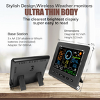 5-in-1 WiFi Weather Station with Outdoor Sensor