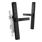 Electronic Smart Door Lock with Fingerprint, Code & Reversible Handle