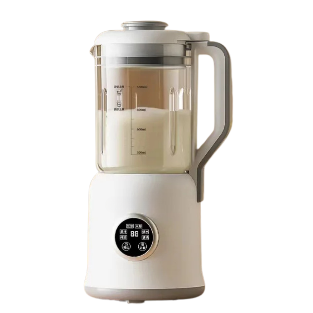 1L Electric Soy Milk Maker with Juicer & Blender Functions – Stainless Steel Blades